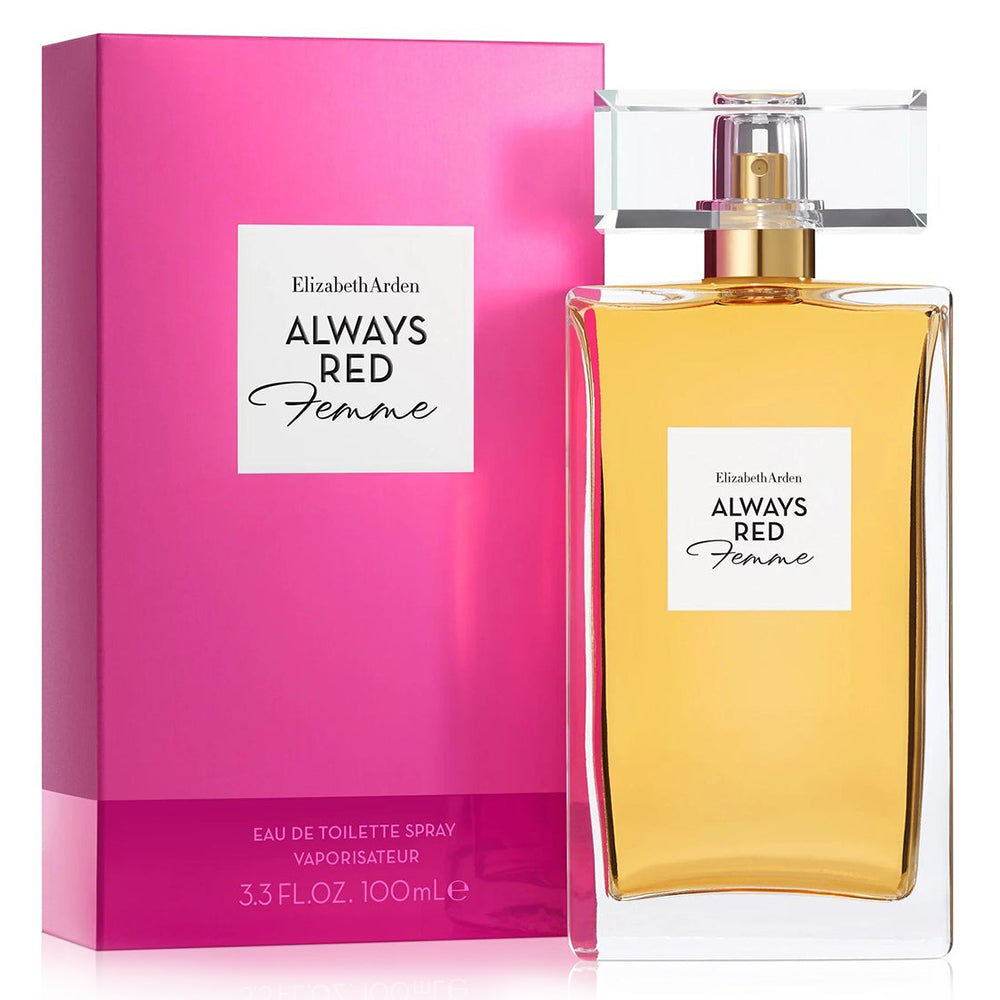 Elizabeth Arden Always Red Femme Eau de Toilette Spray 100ml (New Look)