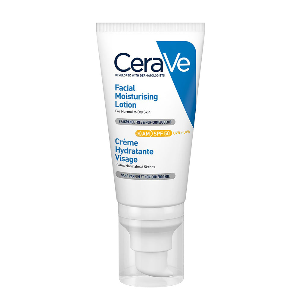 CeraVe Facial Moisturising Lotion Normal to Dry Skin AM SPF50 52ml