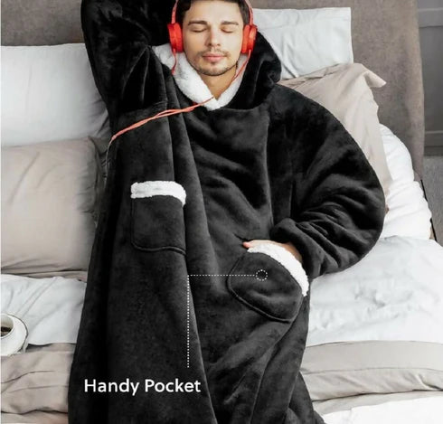 Oversized Hoodie Blanket