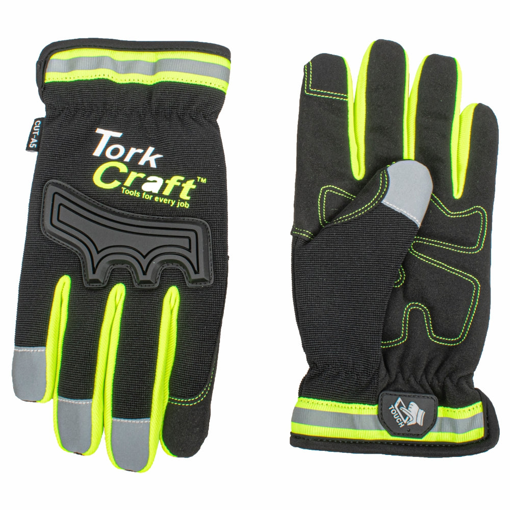 TORK CRAFT Anti Cut Gloves Medium A5 Material Full Lining