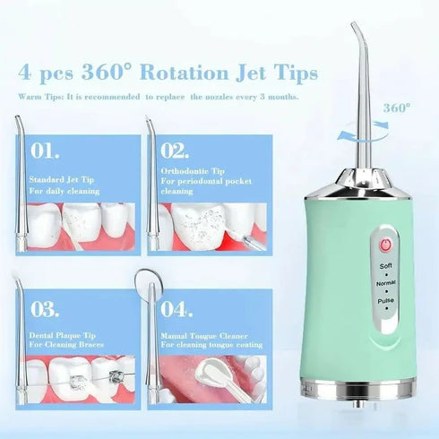 Dental Water Flosser Teeth Cleaner