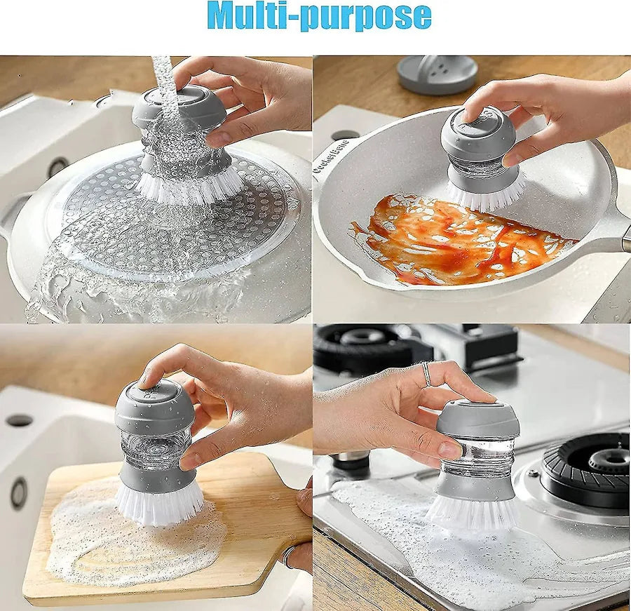 Cleaning Pot Brush With Holder