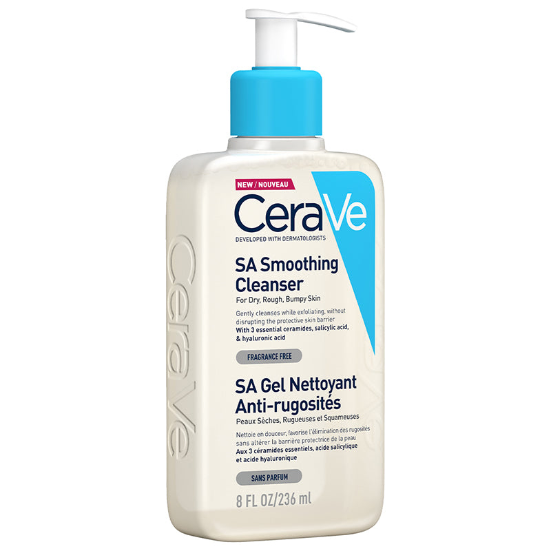 CeraVe SA Smoothing Cleanser Dry, Rough, Bumpy Skin 236ml
