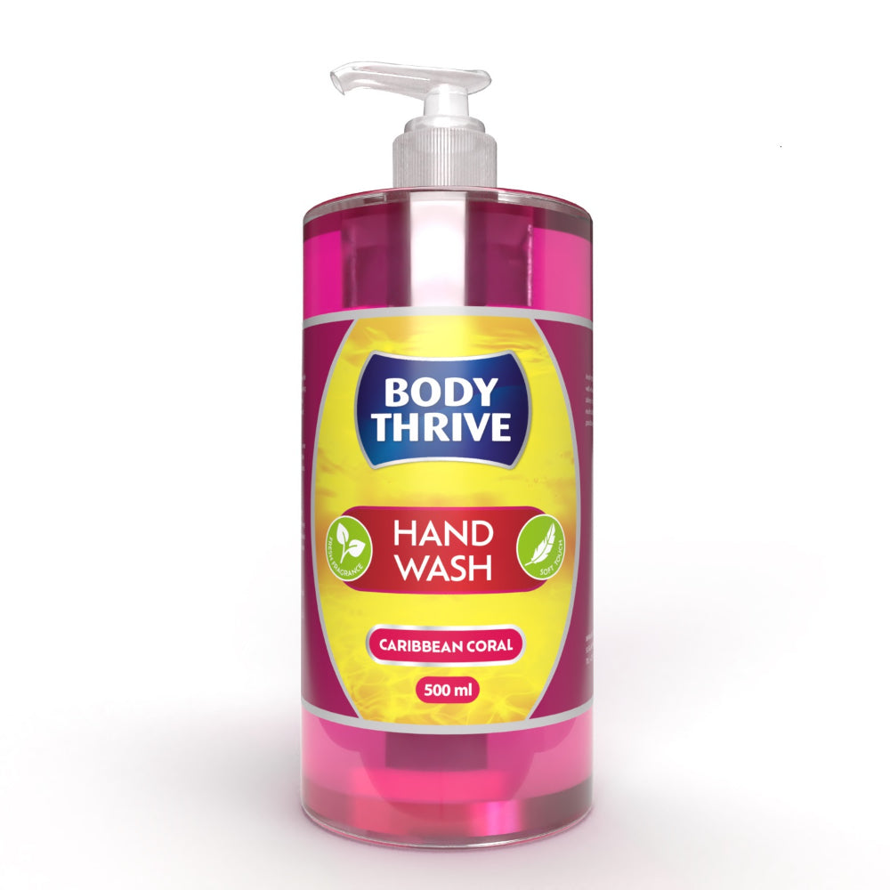 Body Thrive Hand Wash Caribbean Coral 500ml