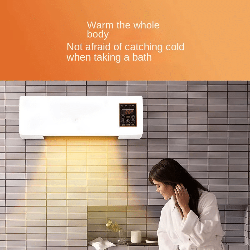 Wall Mounted Mobile Air Conditioner With LED Display