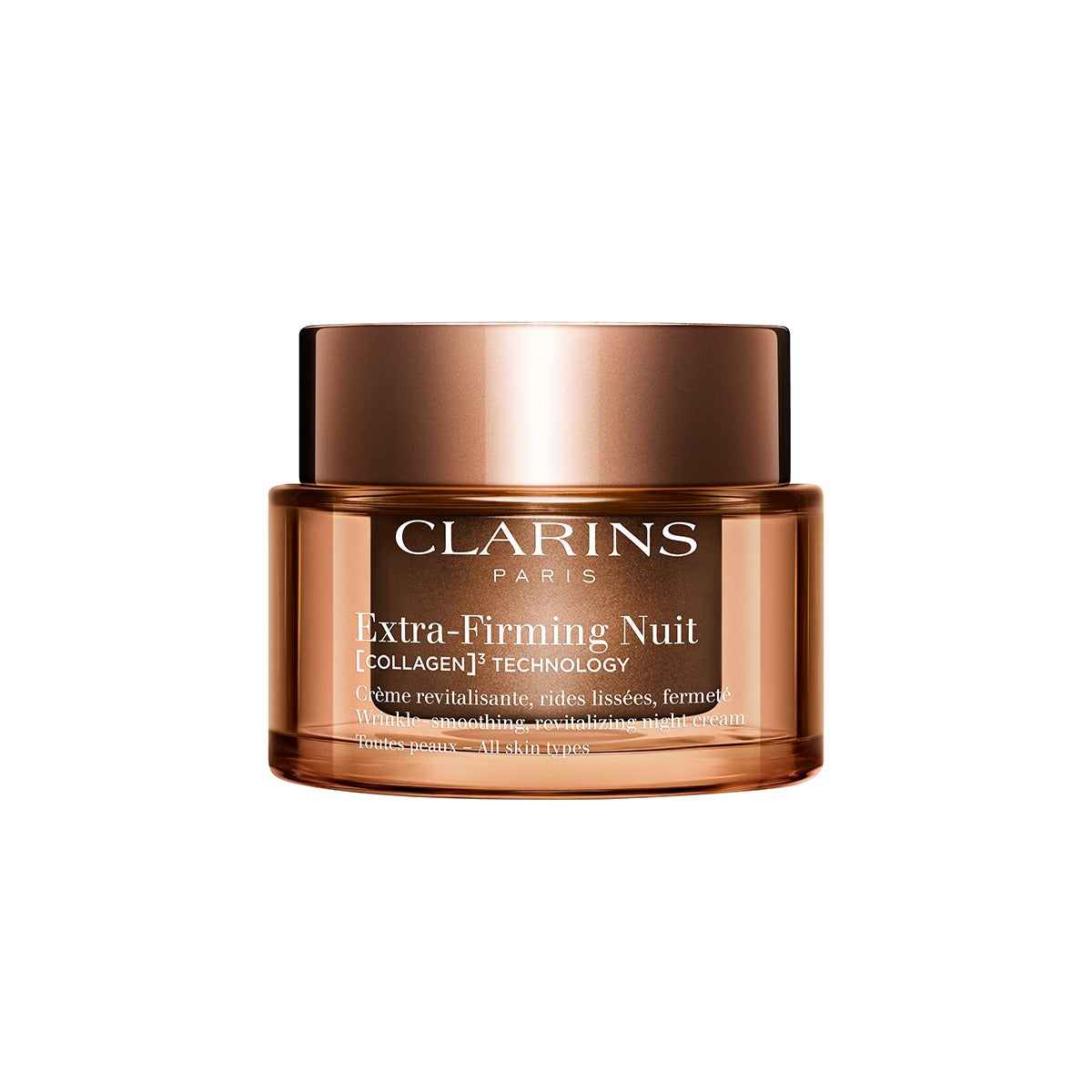 Clarins Extra-Firming Nuit Wrinkle Control Regenerating Night Cream – All Skin Types 50ml