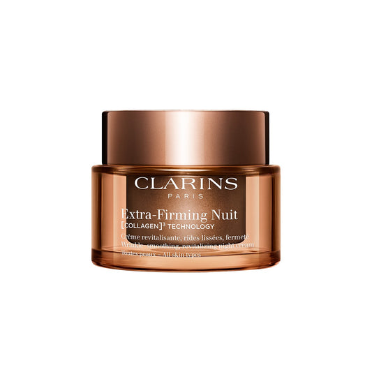 Clarins Extra-Firming Nuit Wrinkle Control Regenerating Night Cream – All Skin Types 50ml