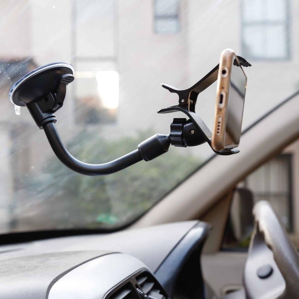 Phone/Visor/Sunglasses/Card Car Dashboard Suction Holder Mount