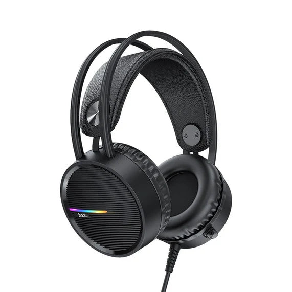 Gaming headset/ Headphones USB + AUX - Hoco W100