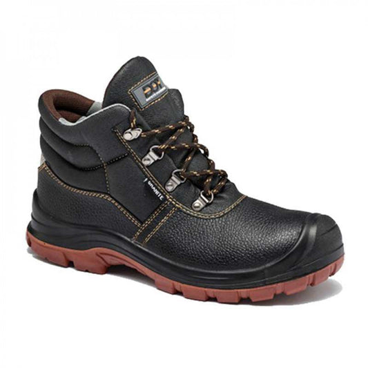 Boot Safety Granite Oil/acid St/cap Black Sabs