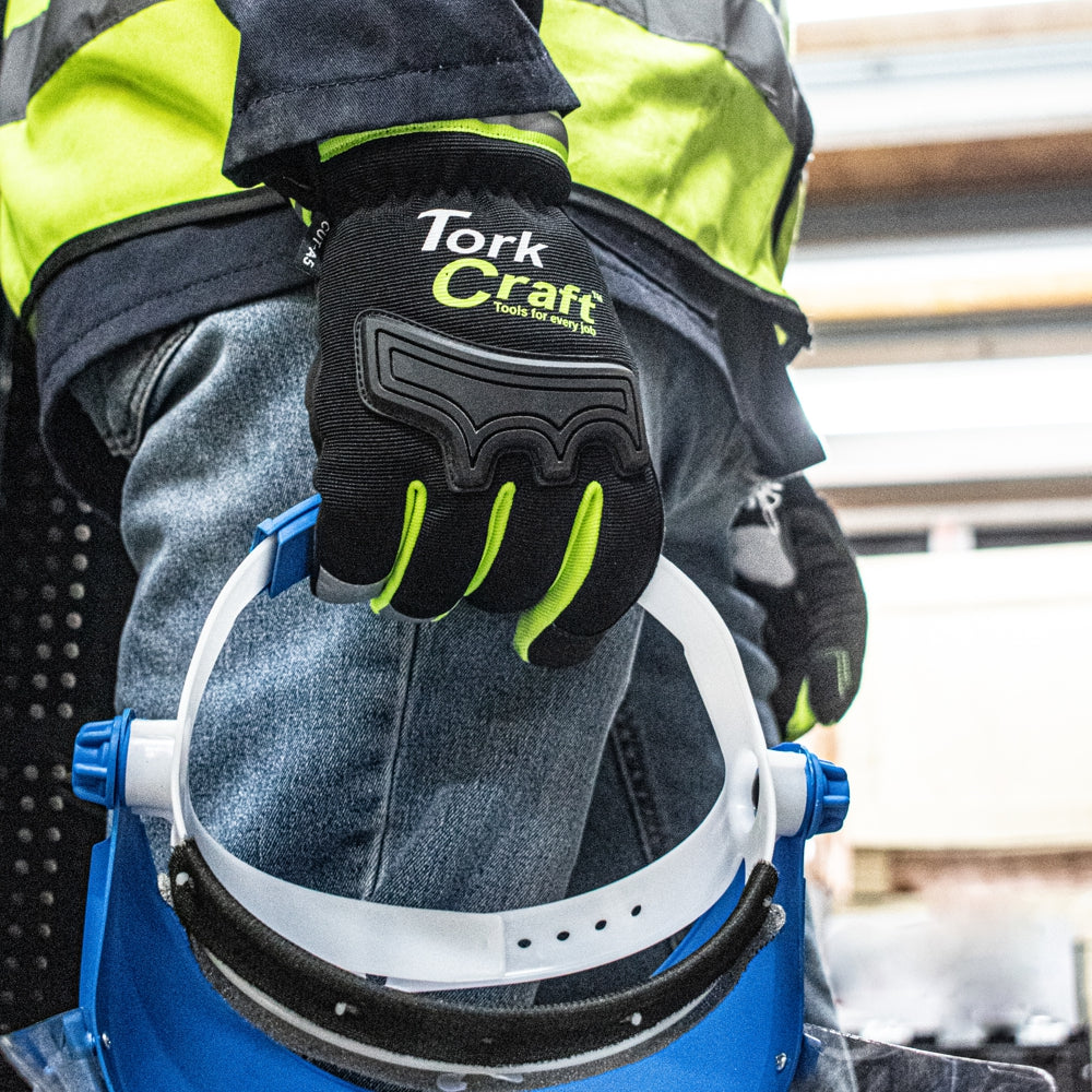 TORK CRAFT Anti Cut Gloves Small A5 Material Full Lining