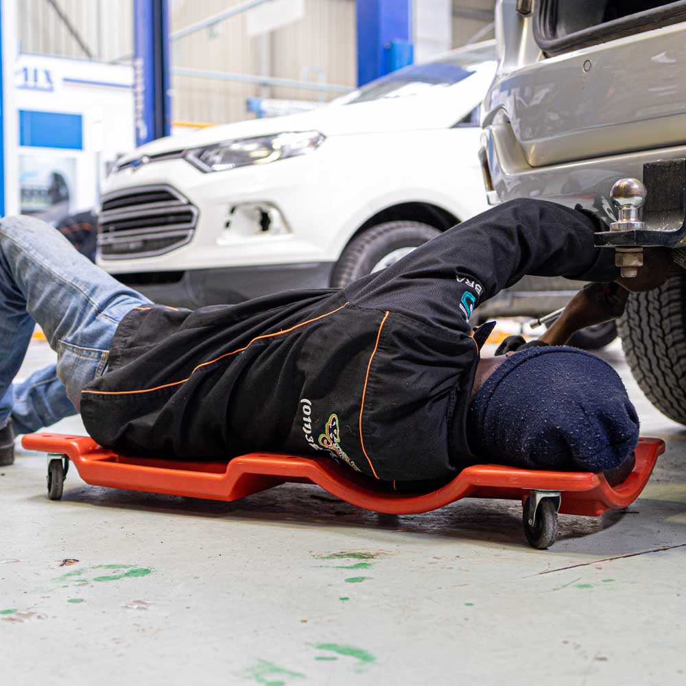 TORK CRAFT Mechanic Creeper Plastic 6 Wheel 1020 X 480 X 115mm