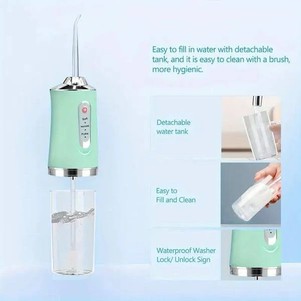 Dental Water Flosser Teeth Cleaner