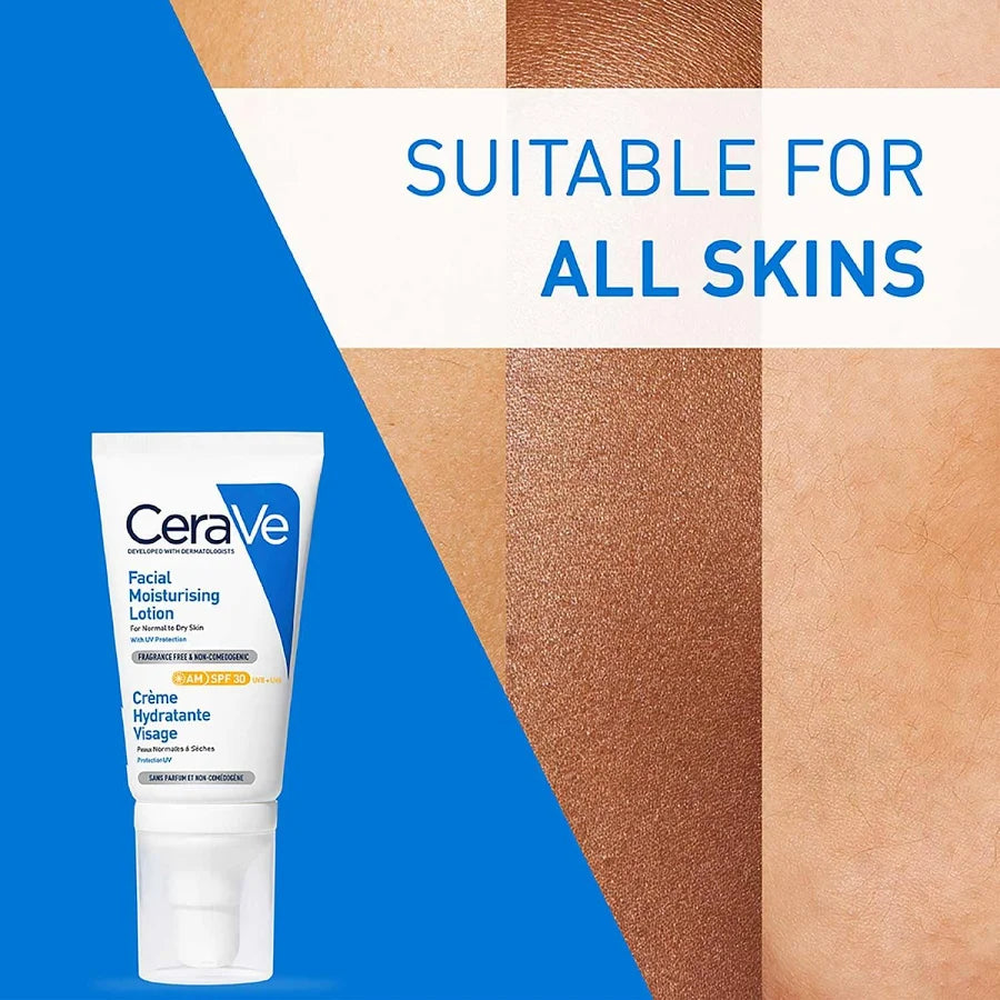 CeraVe Facial Moisturising Lotion Normal to Dry Skin AM SPF30 52ml